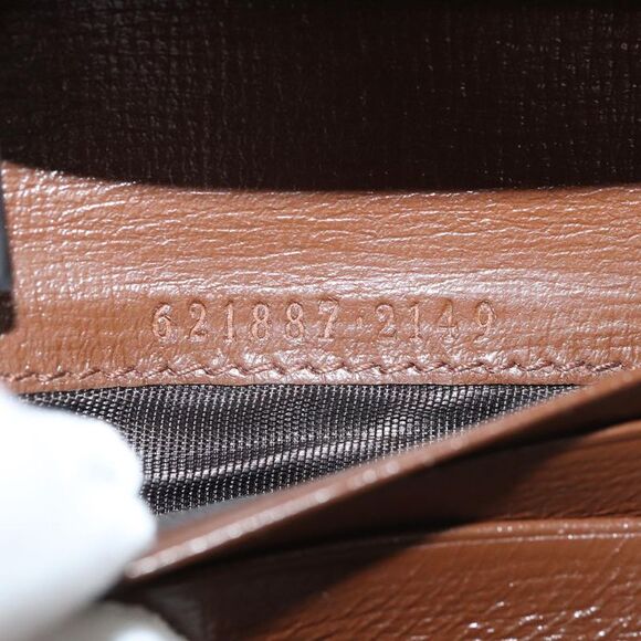 Gucci Horsebit Beige Canvas Wallet  (Pre-Owned) - Picture 6 of 12